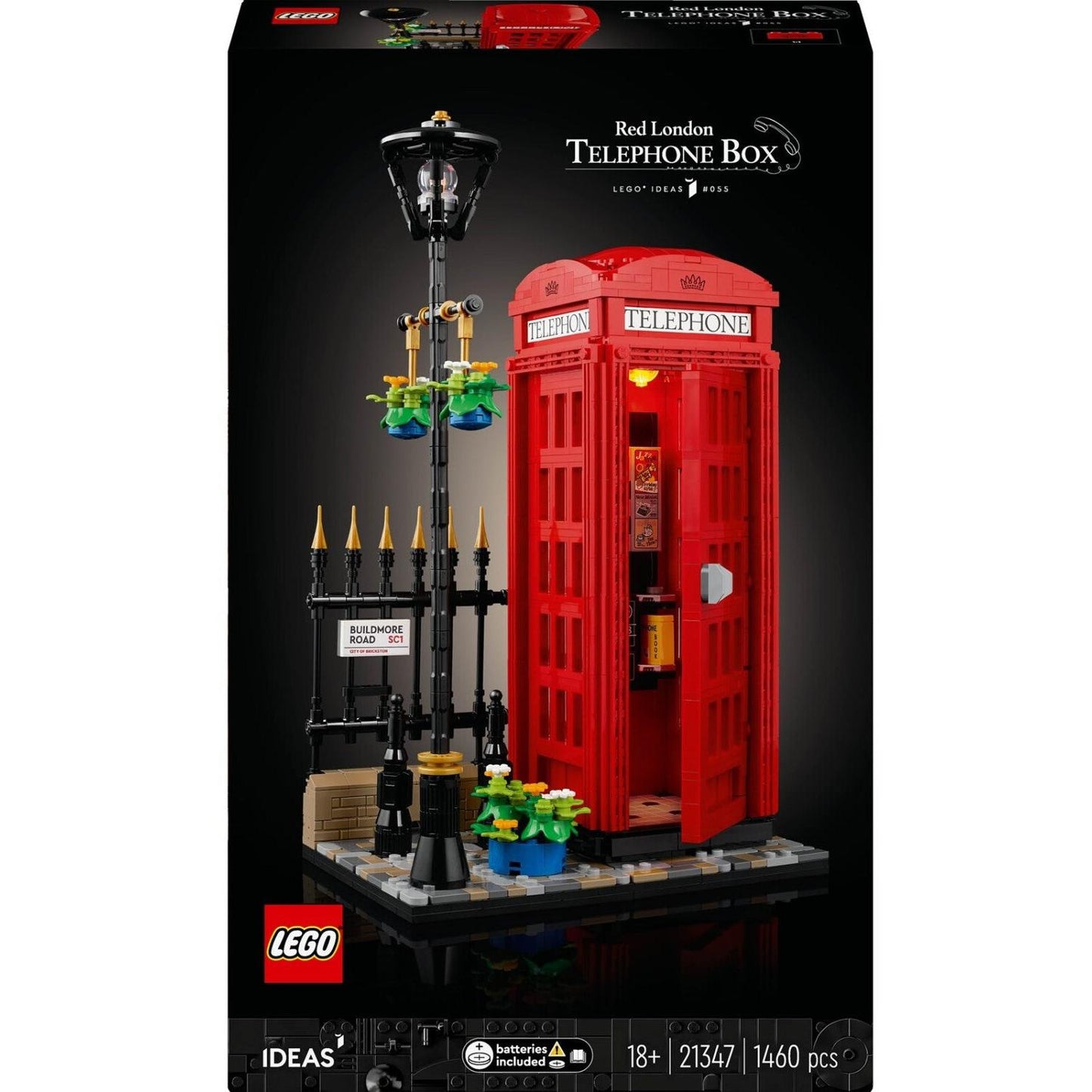 LEGO 21347 Ideas Rote Londoner Telefonzelle