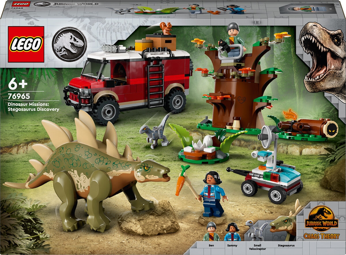 LEGO 76965 Jurassic World Entdeckung des Stegosaurus
