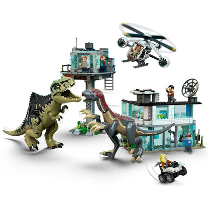 LEGO 76949 Jurassic World Giganotosaurus & Therizinosaurus Angriff