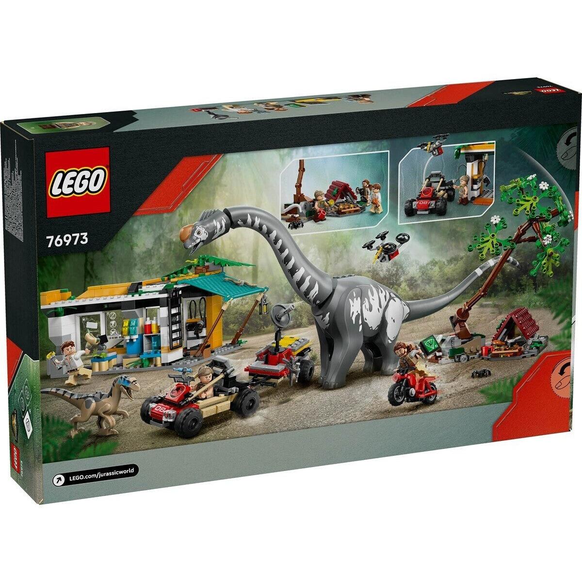 LEGO 76973 Jurassic World Raptor & Titanosaurus: Große Fährtensuche