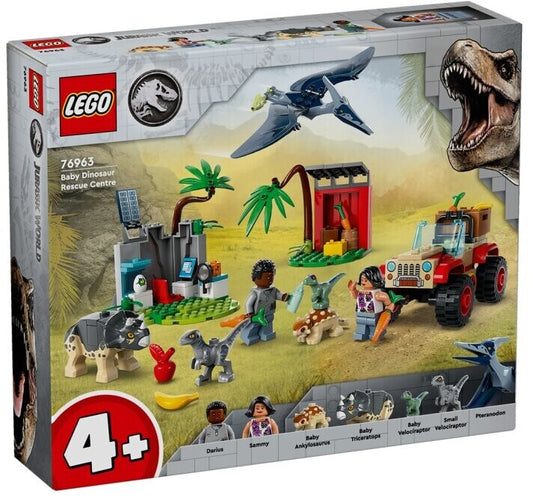 LEGO 76963 Jurassic World Rettungszentrum für Baby Dinos 4+