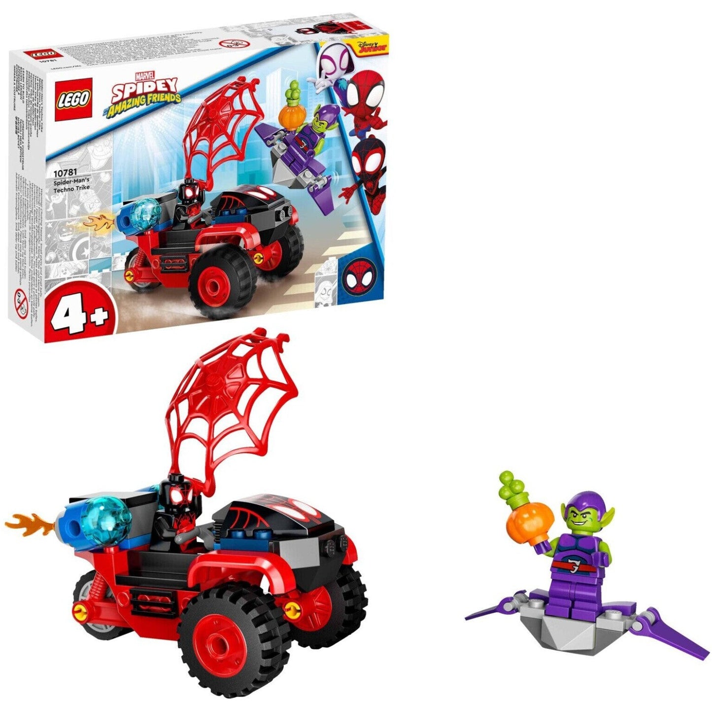 LEGO 10781 Spidey - Miles Morales: Spidermans Techno Trike ab 4+