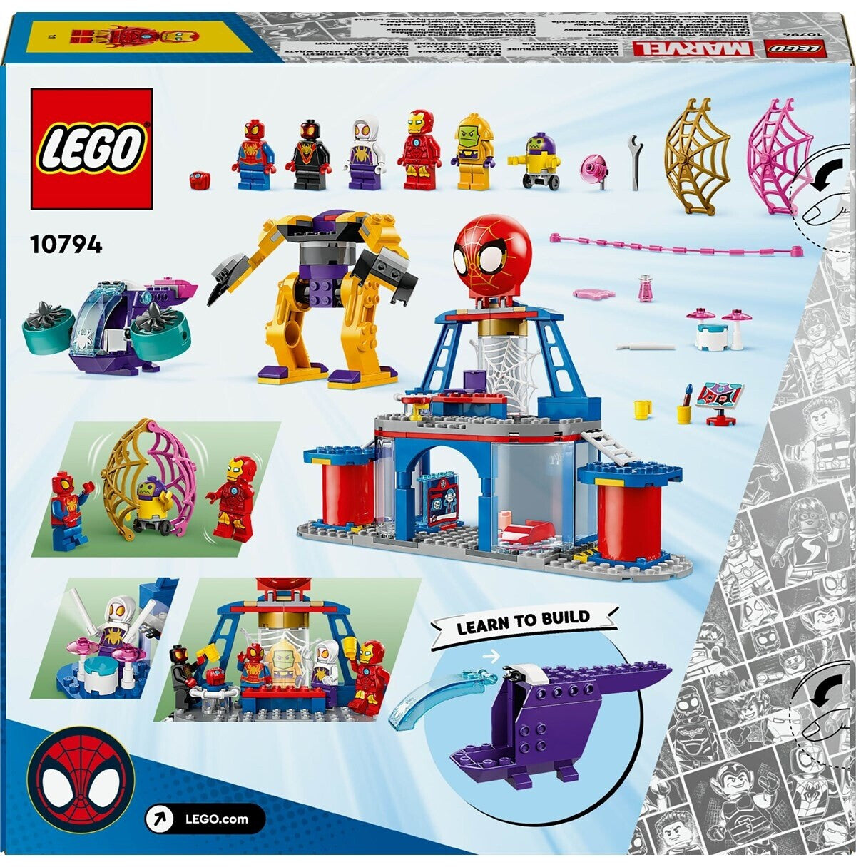 LEGO 10794 Marvel Spidey Das Hauptquartier von Spideys Team ab 4+