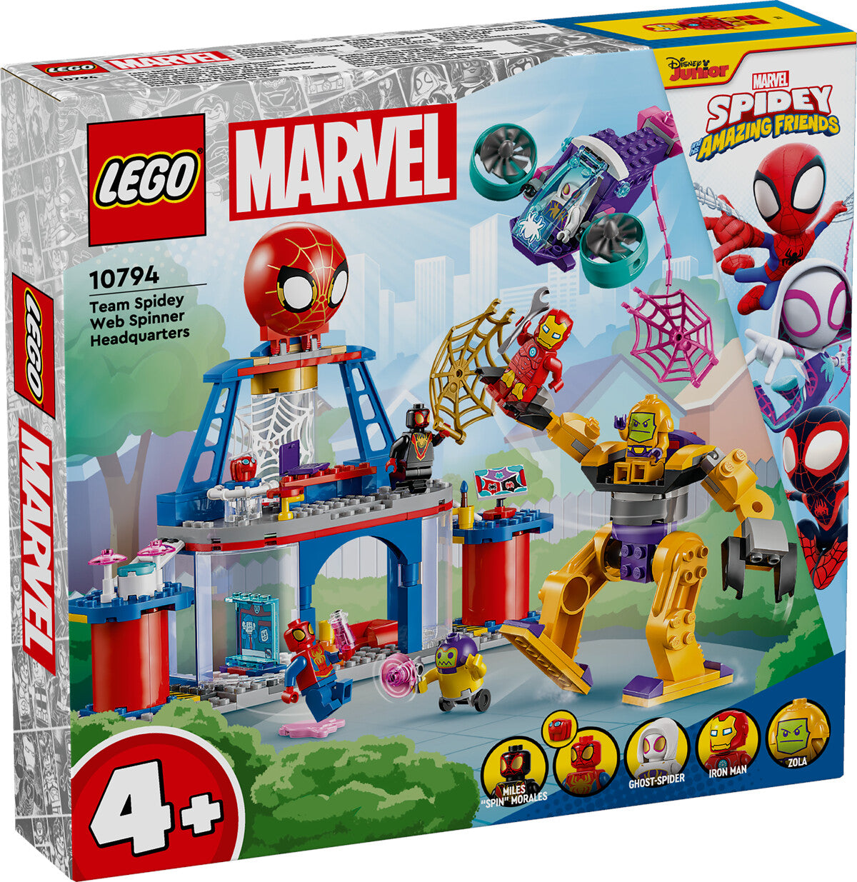 LEGO 10794 Marvel Spidey Das Hauptquartier von Spideys Team ab 4+