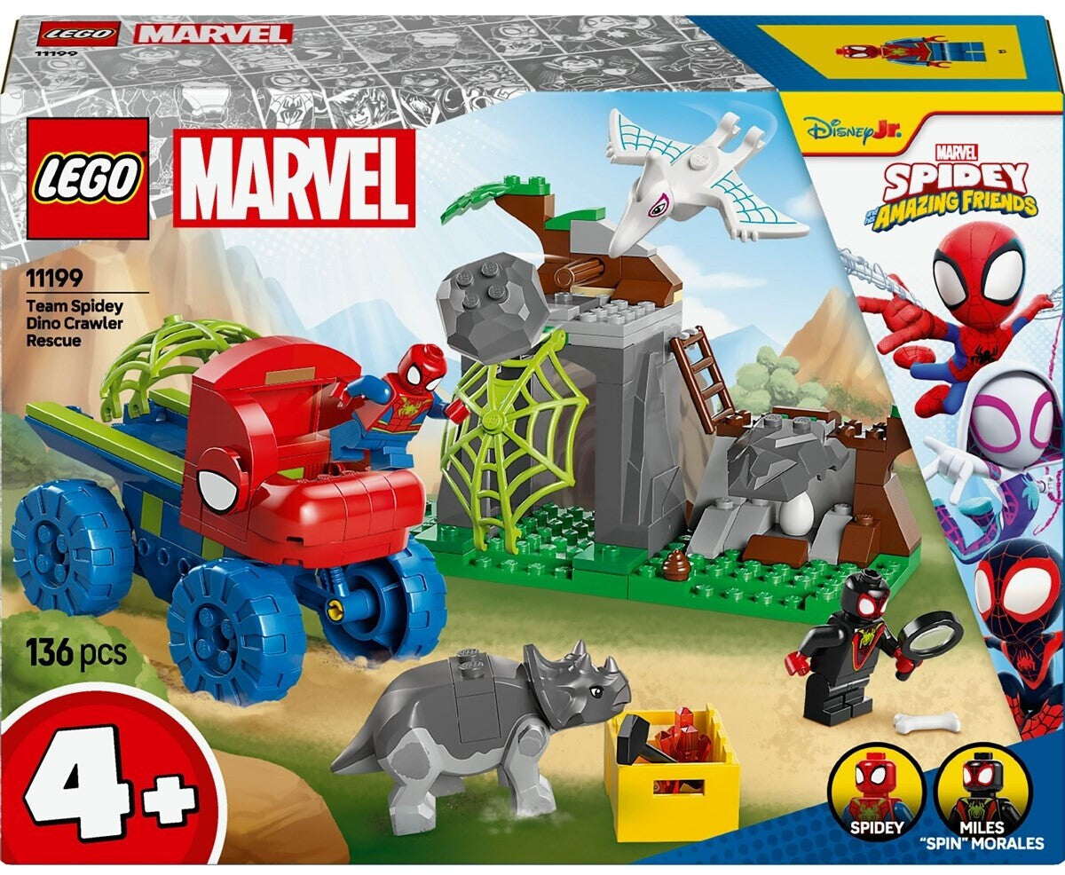 LEGO 11199 Marvel Spidey Spideys Team auf Rettungsmission im Dino-Truck ab 4+