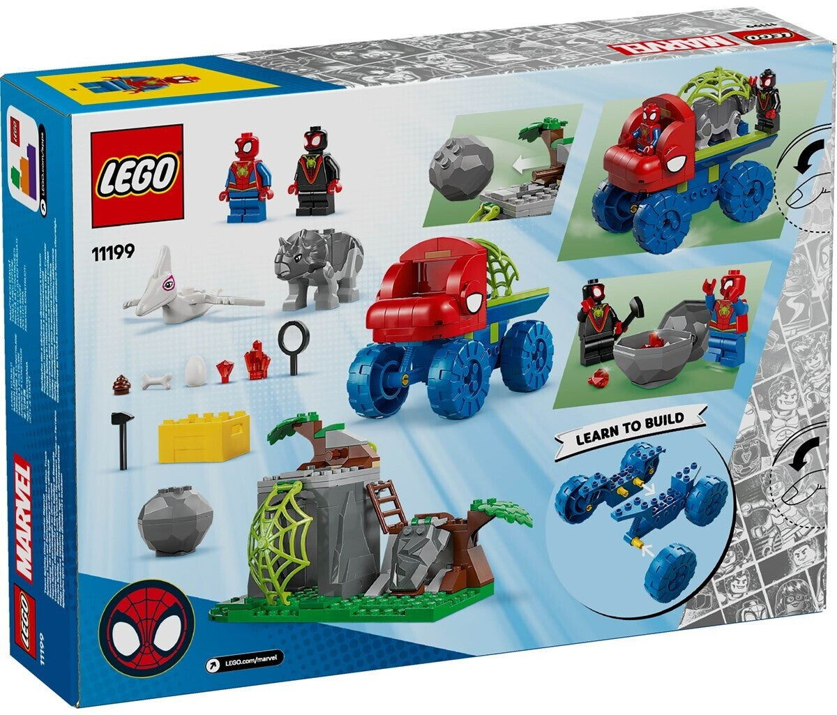 LEGO 11199 Marvel Spidey Spideys Team auf Rettungsmission im Dino-Truck ab 4+