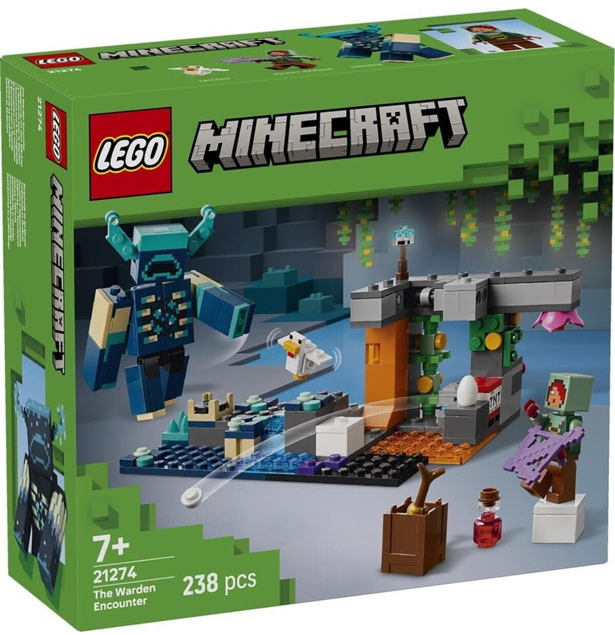 LEGO 21274 Minecraft Begegnung mit dem Wächter