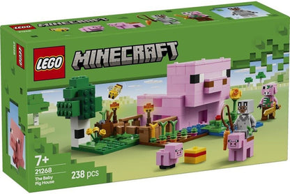 LEGO 21268 Minecraft Das Babyschwein-Haus
