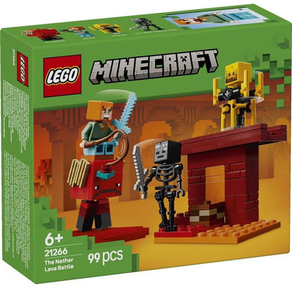 LEGO 21266 Minecraft Das Lava Duell im Nether