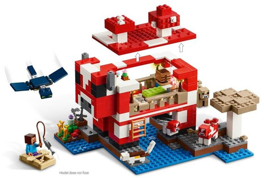 LEGO 21270 Minecraft Das Pilzkuh-Haus