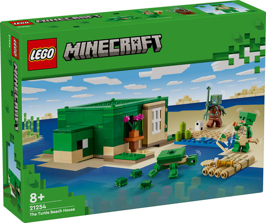 LEGO 21254 Minecraft Das Schildkrötenstrandhaus