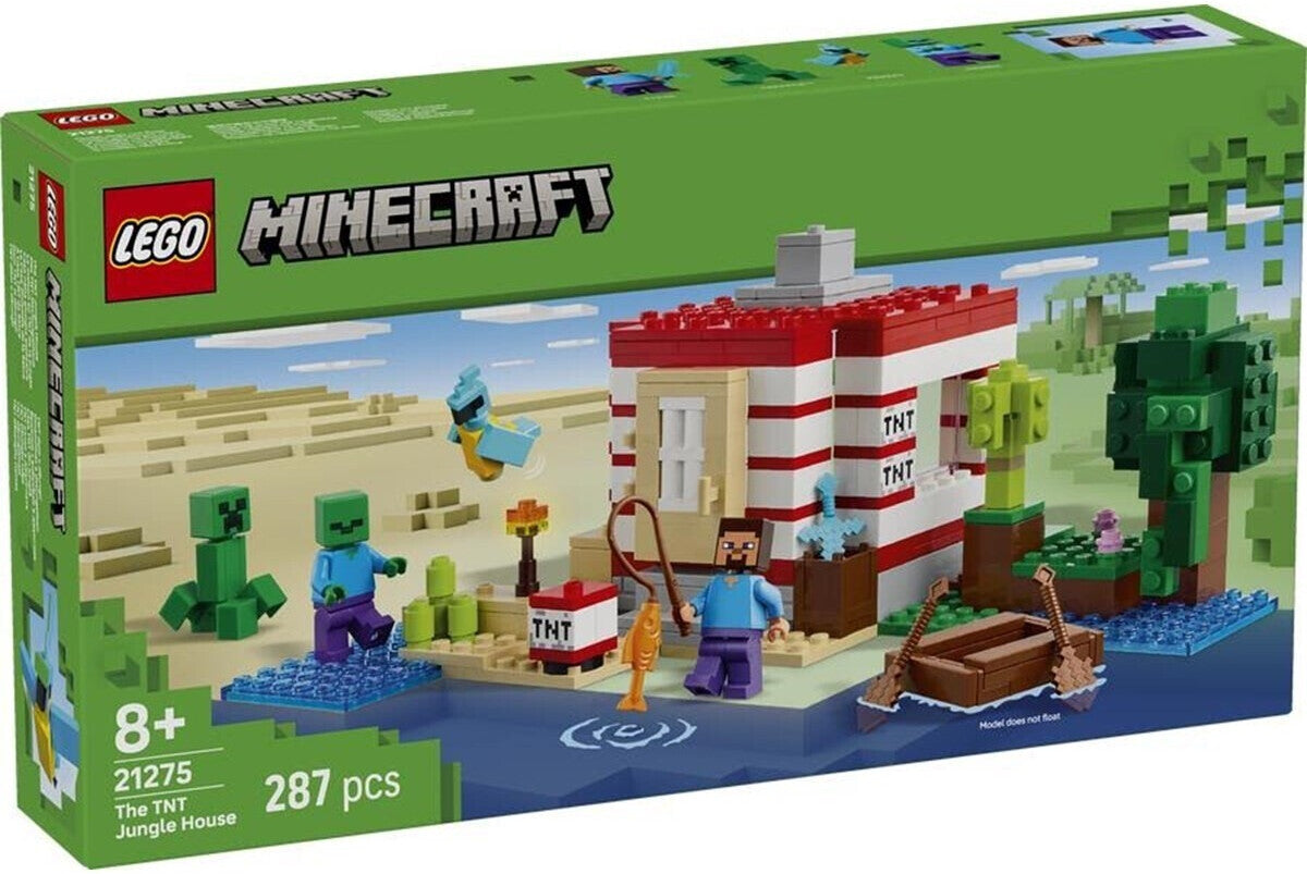 LEGO 21275 Minecraft Das TNT Dschungelhaus