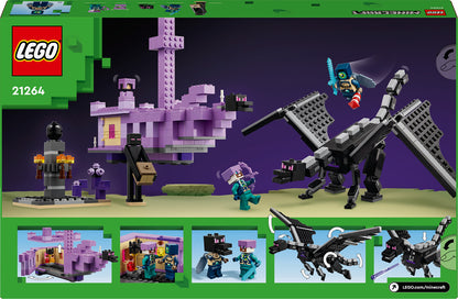 LEGO 21264 Minecraft Der Enderdrache und das Endschiff