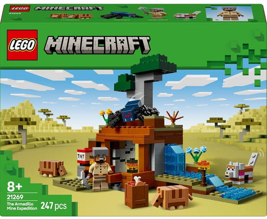 LEGO 21269 Minecraft Die Expedition zur Gürteltiermine