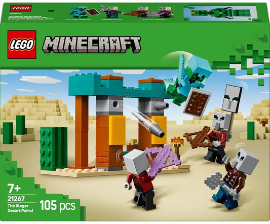 LEGO 21267 Minecraft Die Illager Wüstenpatrouille