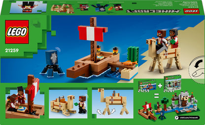 LEGO 21259 Minecraft Die Piratenschiffreise