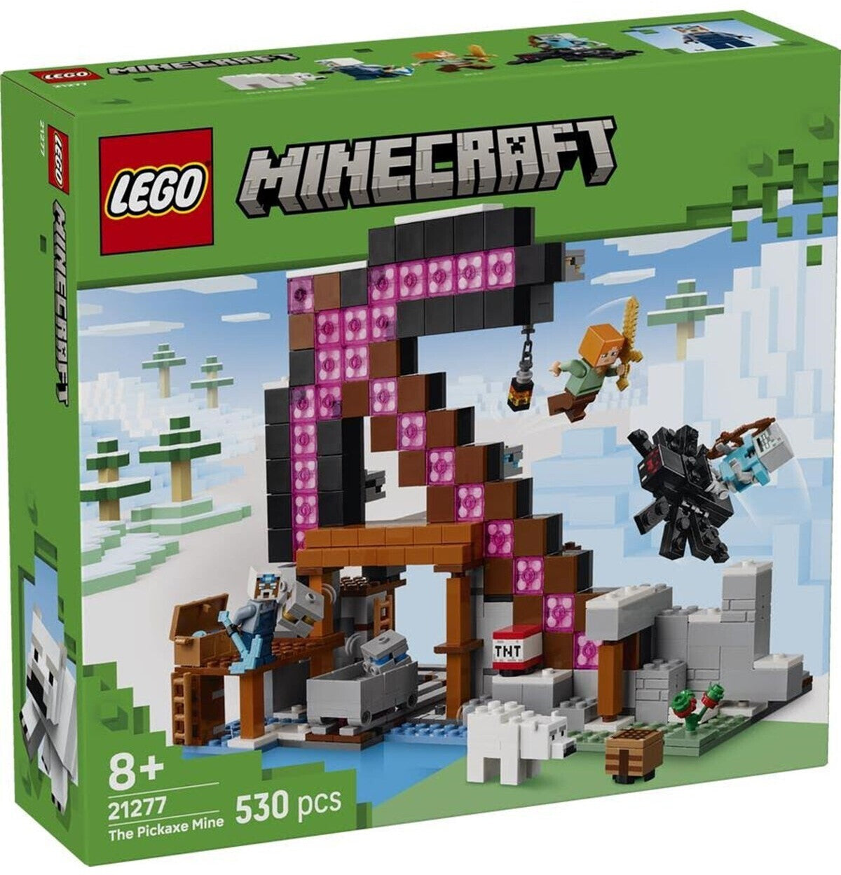 LEGO 21277 Minecraft Die Spitzhackenmine