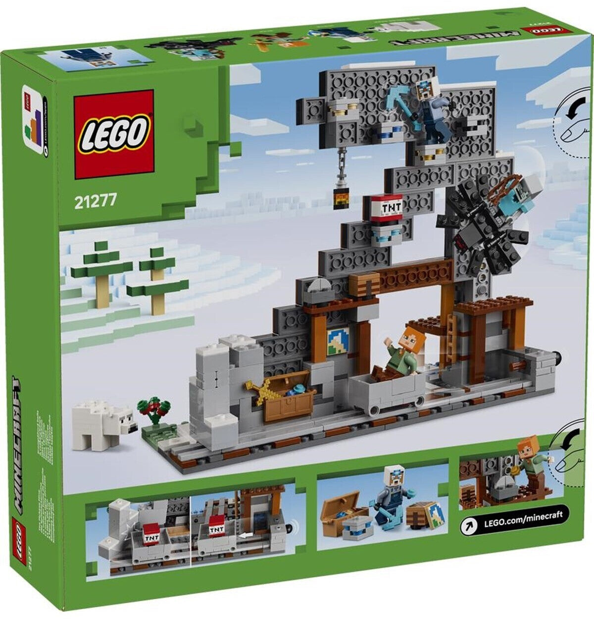 LEGO 21277 Minecraft Die Spitzhackenmine