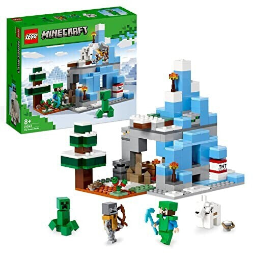 LEGO 21243 Minecraft Die Vereisten Gipfel