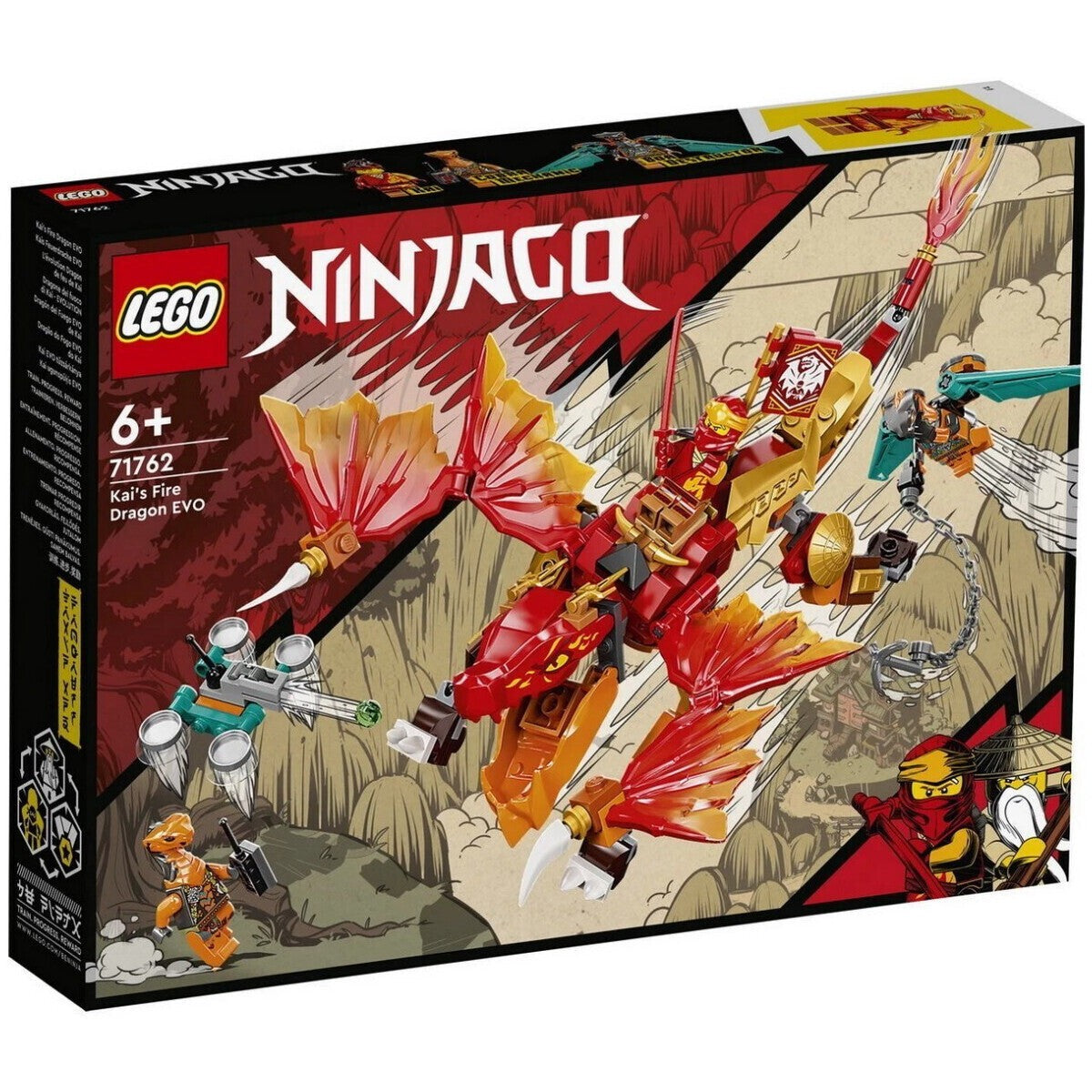 LEGO 71762 Ninjago Kais Feuerdrache EVO
