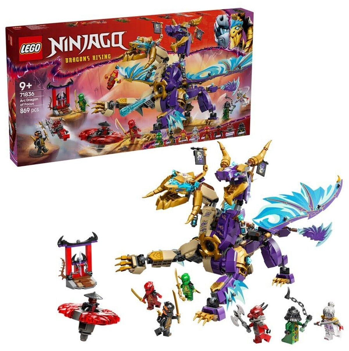 LEGO 71836 Ninjago Lichtbogendrache