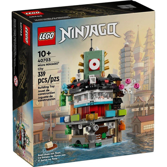 LEGO 40703 + 40704 + 40705 + 40706 Ninjago Mikro 4 Sets