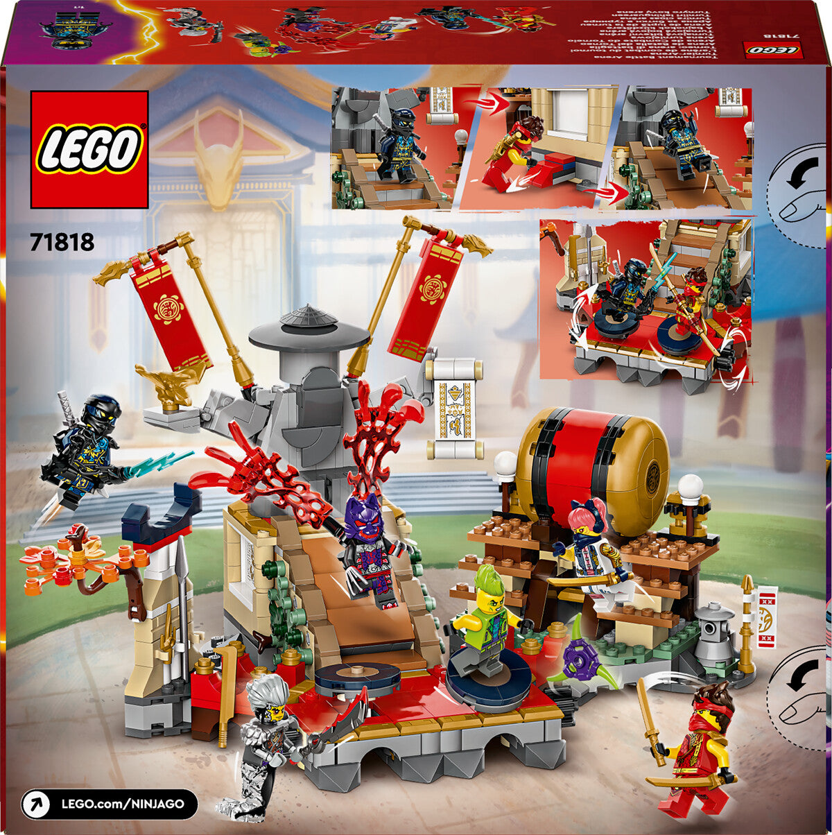 LEGO 71818 Ninjago Turnier-Arena