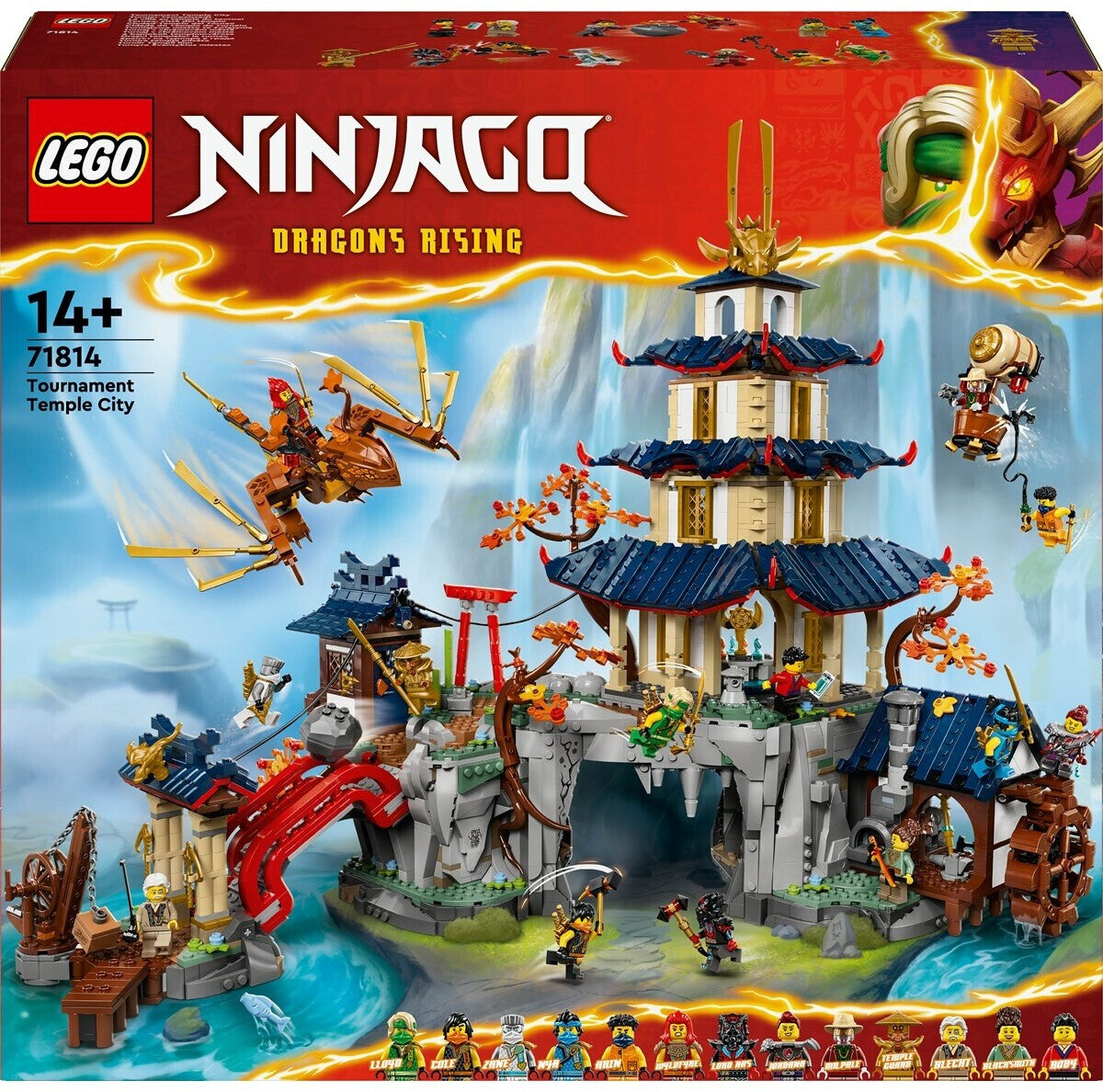 LEGO 71814 Ninjago Turnier Tempelstadt