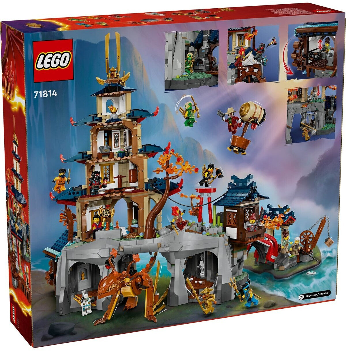 LEGO 71814 Ninjago Turnier Tempelstadt