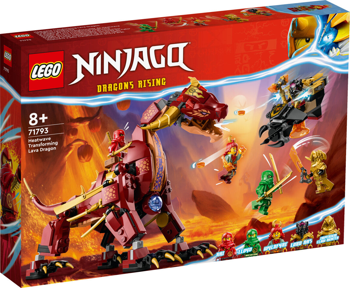 LEGO 71793 Ninjago Wyldfires Lavadrache