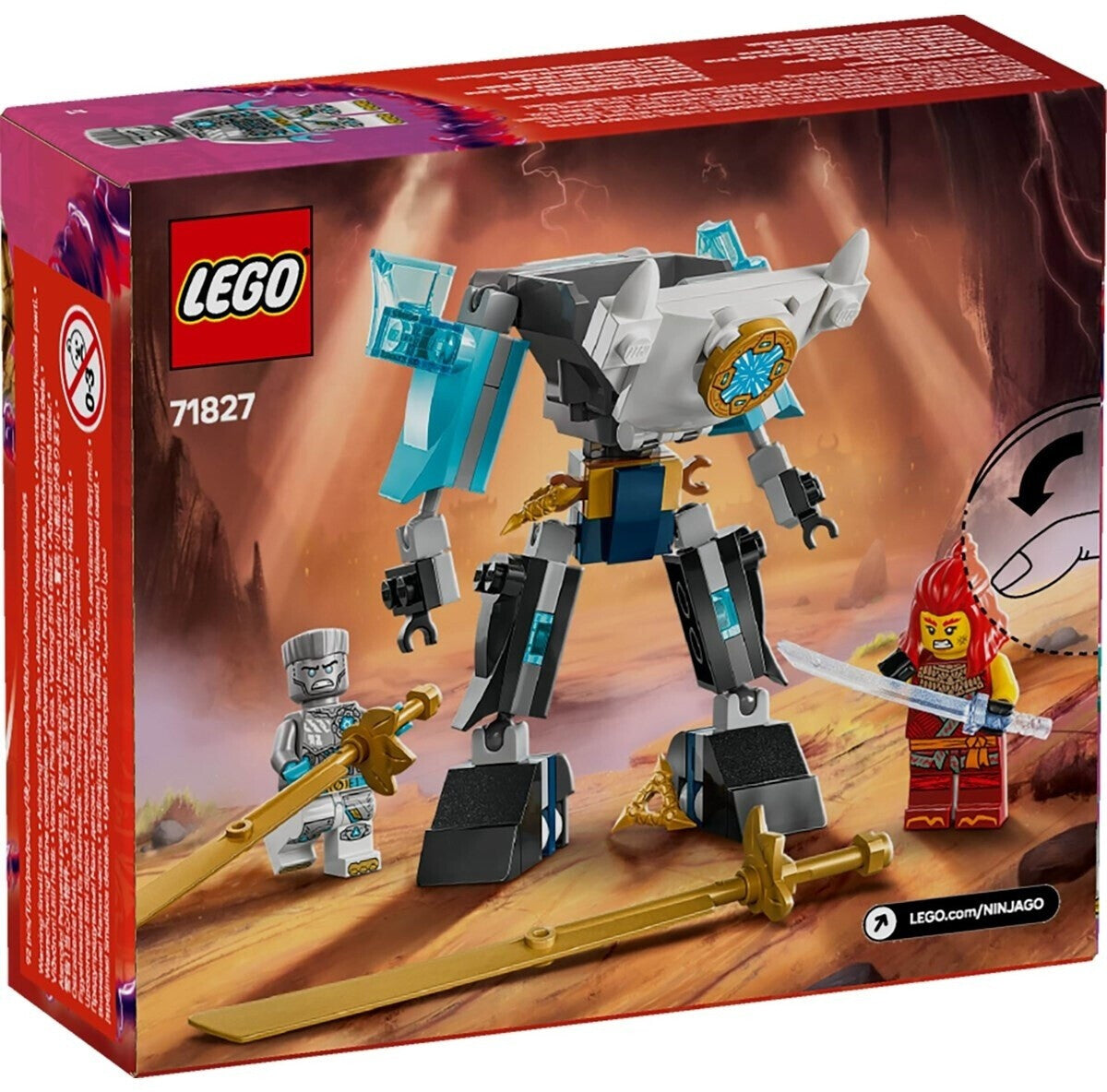 LEGO 71827 Ninjago Zanes Action Mech