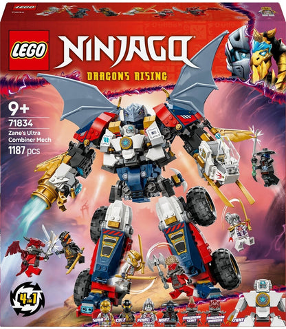 LEGO 71834 Ninjago 4in1 Zanes Ultra Kombi-Mech