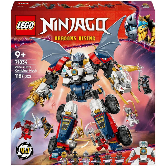 LEGO 71834 Ninjago 4in1 Zanes Ultra Kombi-Mech