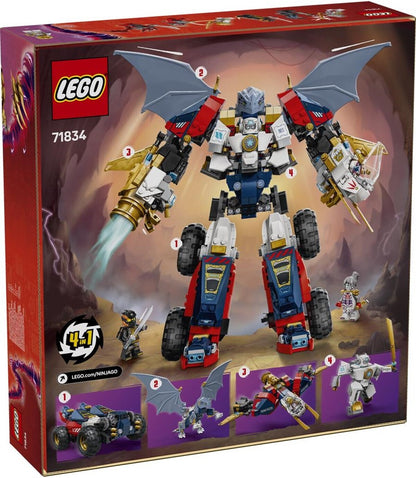 LEGO 71834 Ninjago 4in1 Zanes Ultra Kombi-Mech
