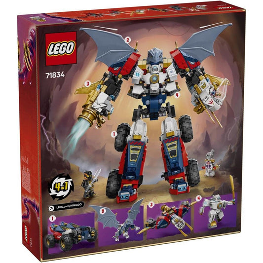 LEGO 71834 Ninjago 4in1 Zanes Ultra Kombi-Mech
