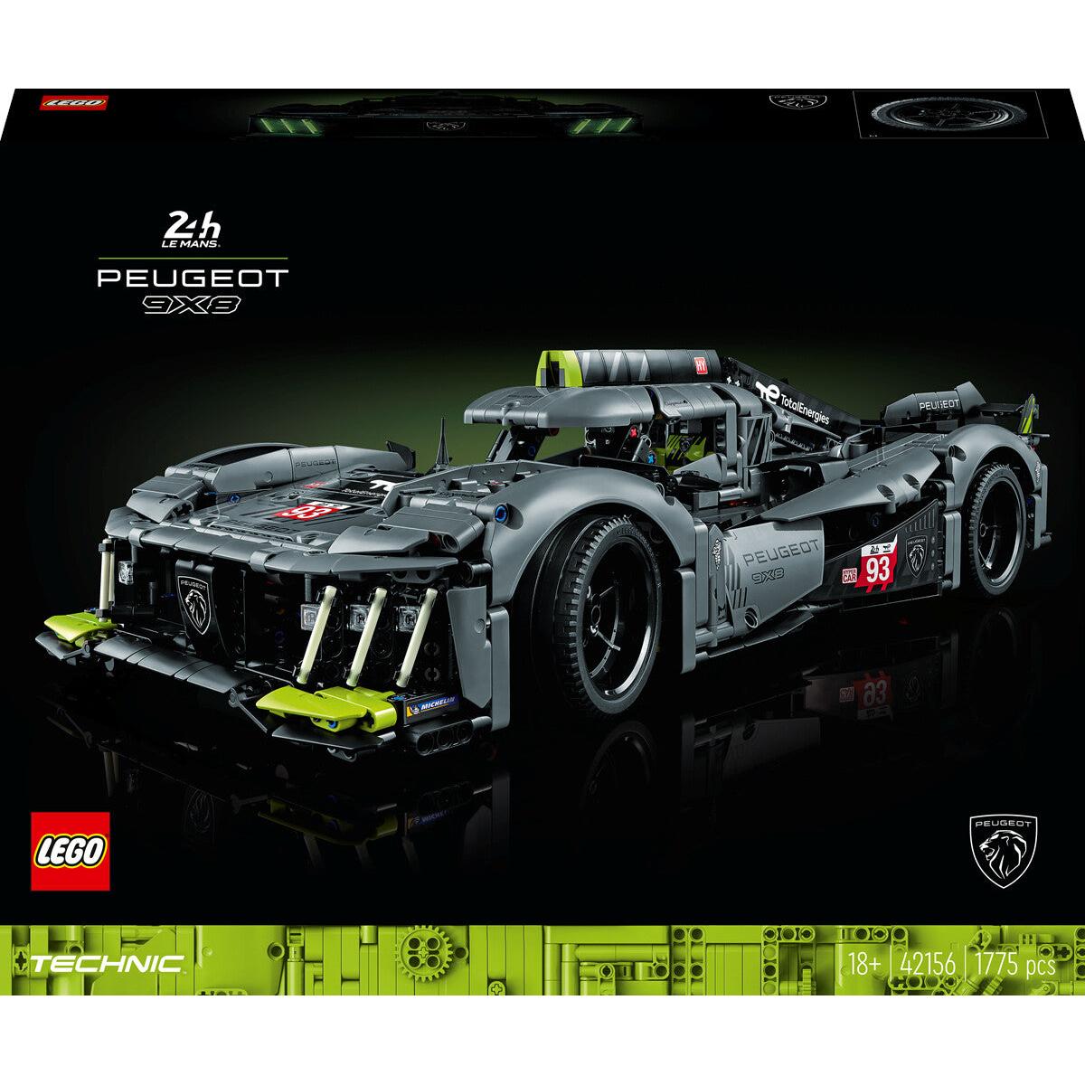 LEGO 42156 Technic Peugeot 9x8 24H Le Mans Hybrid Hypercar