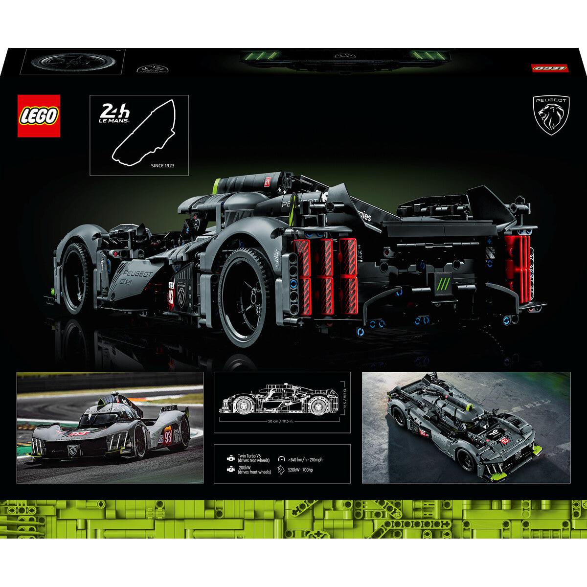 LEGO 42156 Technic Peugeot 9x8 24H Le Mans Hybrid Hypercar