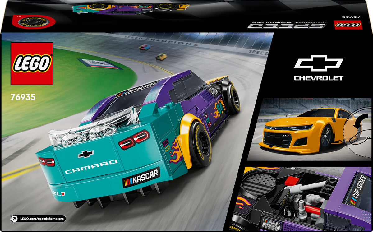 LEGO 76935 Speed Champions NASCAR Next Gen Chevrolet Camaro ZL1