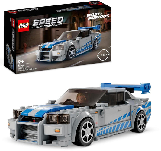 LEGO 76917 Speed Champions 2Fast2Furious Nissan Skyline GT-R (R34)
