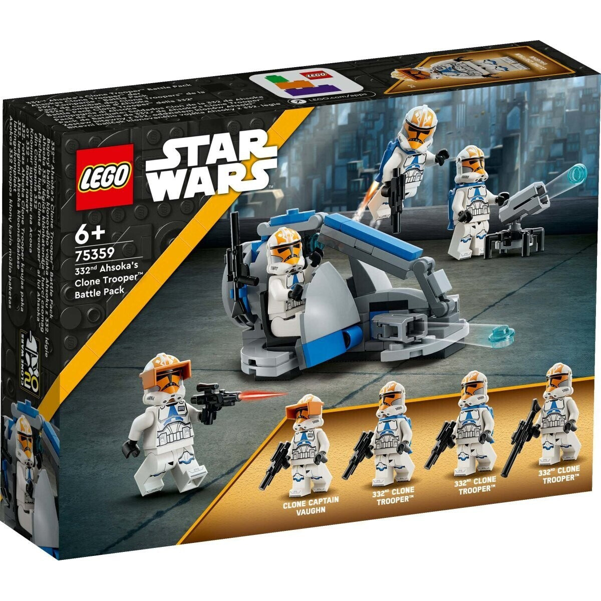 LEGO 75359 Star Wars Ahsokas Clone Trooper der 332. Kompanie Battle Pack