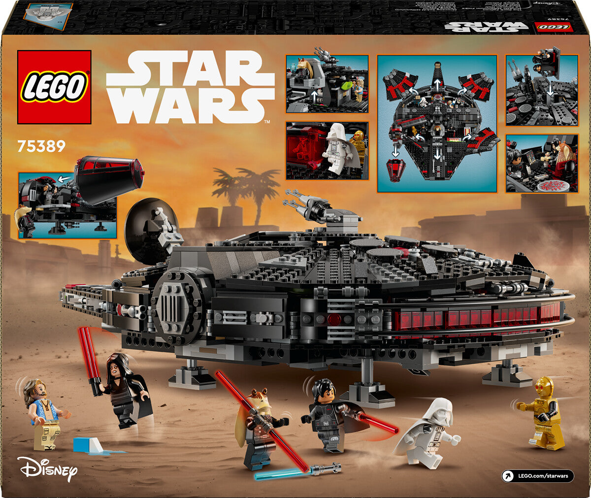 LEGO 75389 Star Wars Dunkler Millennium Falke