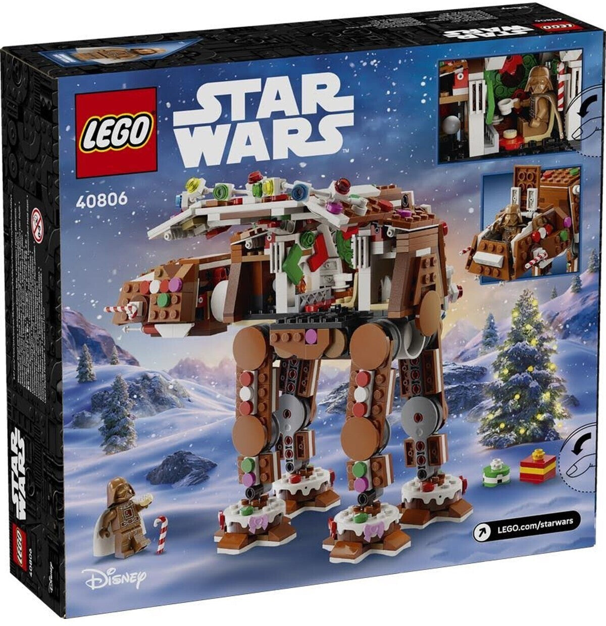LEGO 40806 Star Wars Lebkuchen AT-AT Weihnachten