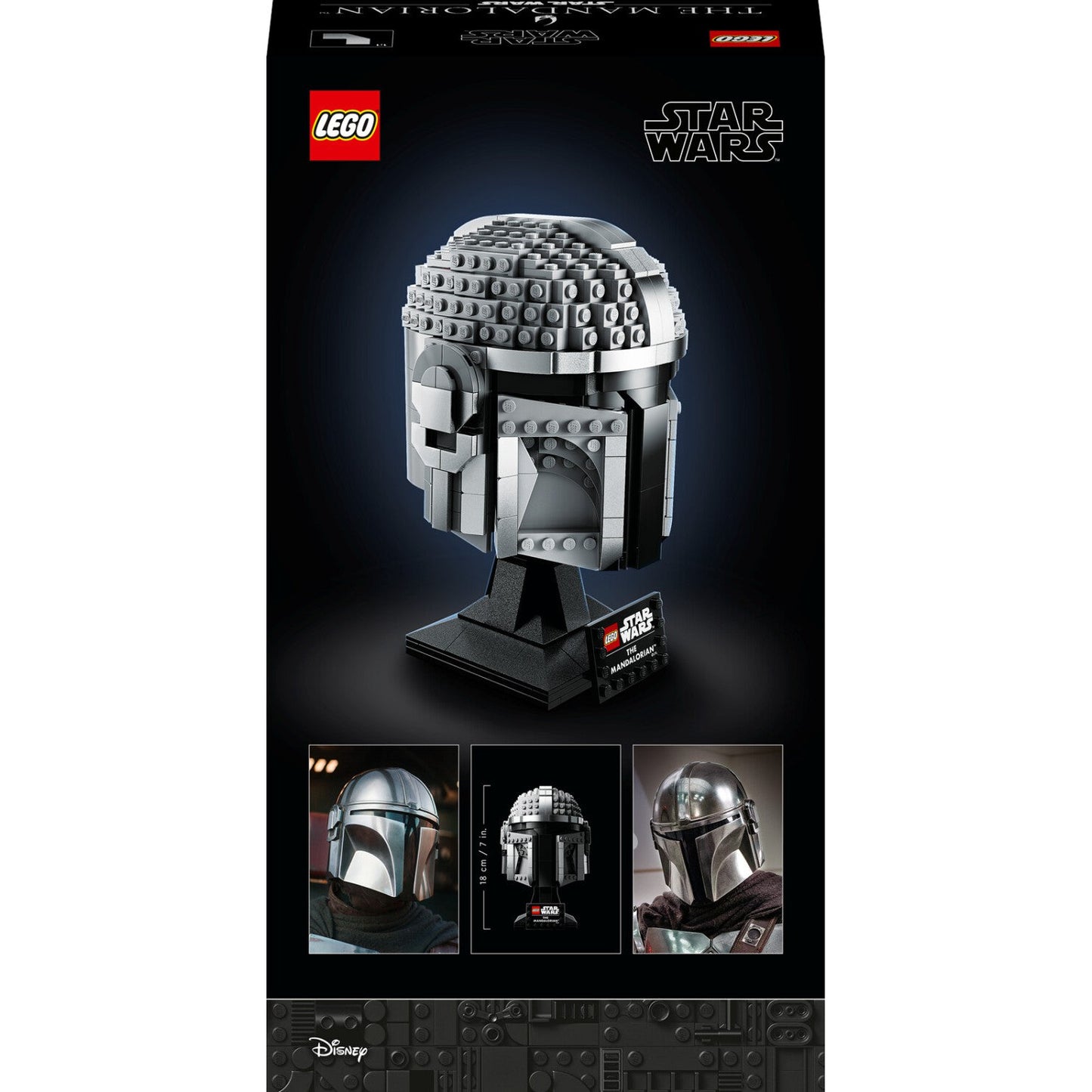 LEGO 75328 Star Wars Mandalorianer Helm