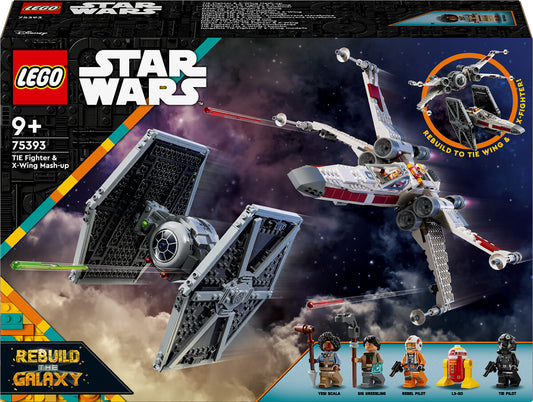 LEGO 75393 Star Wars Mashup aus TIE Fighter & X-Wing