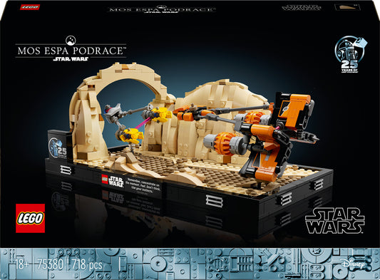 LEGO 75380 Star Wars Podrennen in Mos Espa Diorama