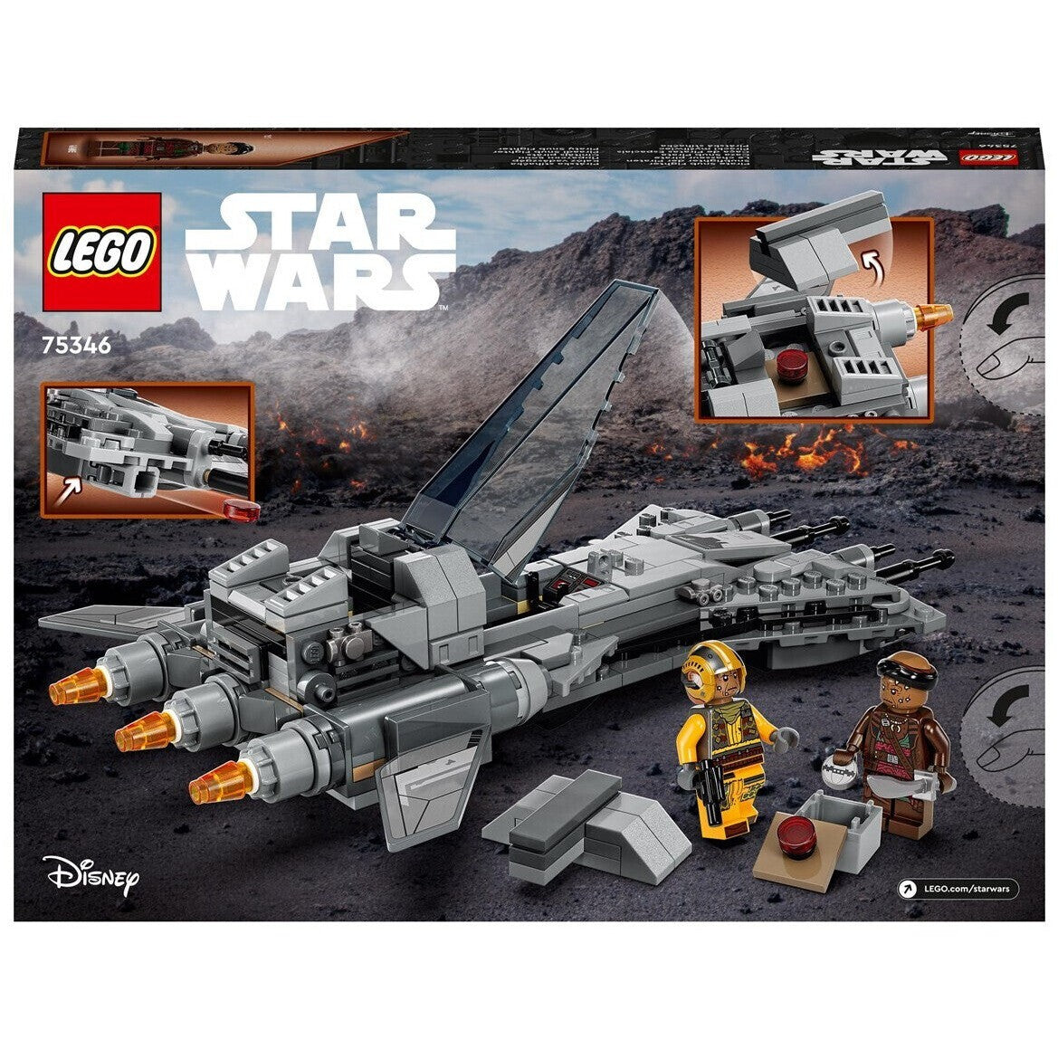 LEGO 75346 Star Wars Snubfighter der Piraten