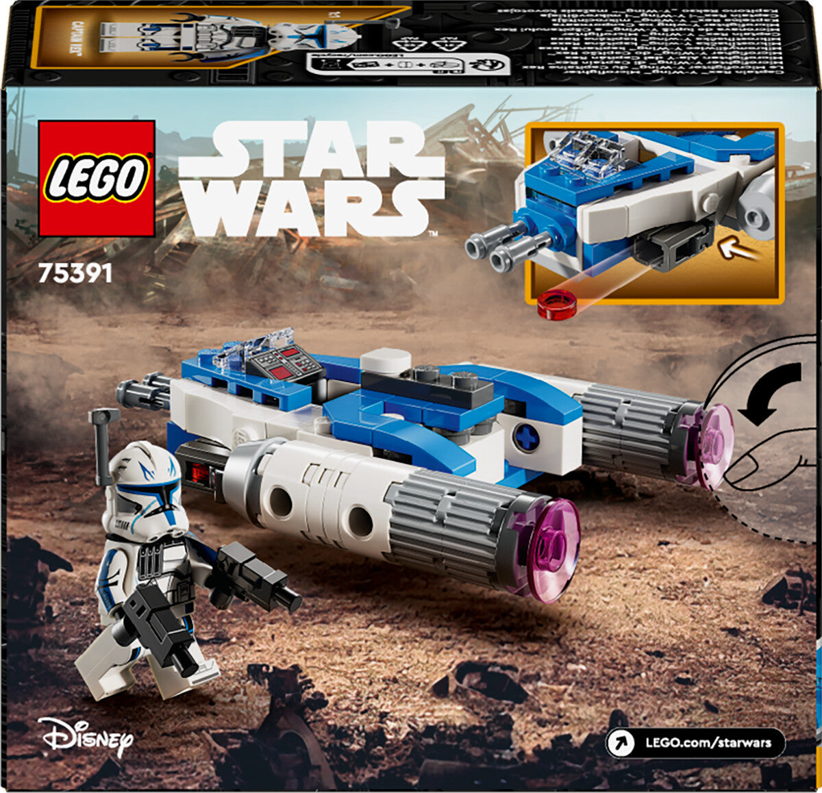 LEGO 75391 Star Wars Captain Rex Y-Wing Microfighter