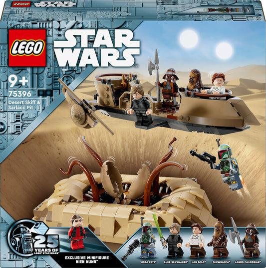 LEGO 75396 Star Wars Wüstenschiff und Sarlacc Grube