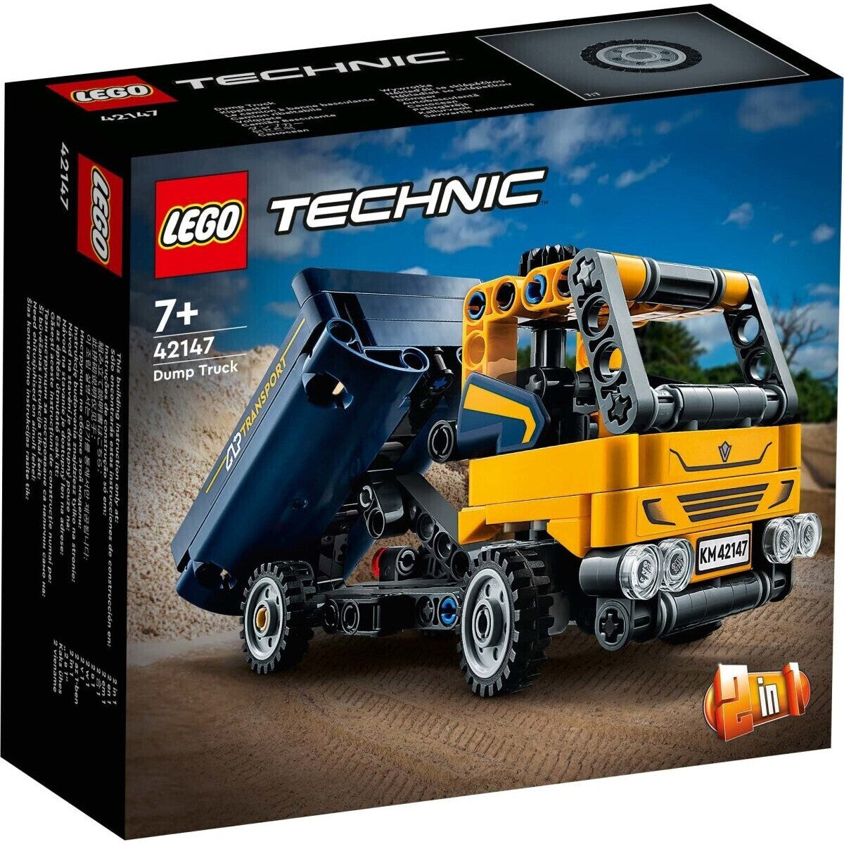 LEGO 42147 Technik 2in1 Kipplaster / Bagger