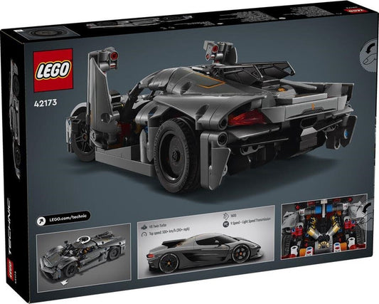 LEGO 42173 Technic Koenigsegg Jesko Absolut in Grau